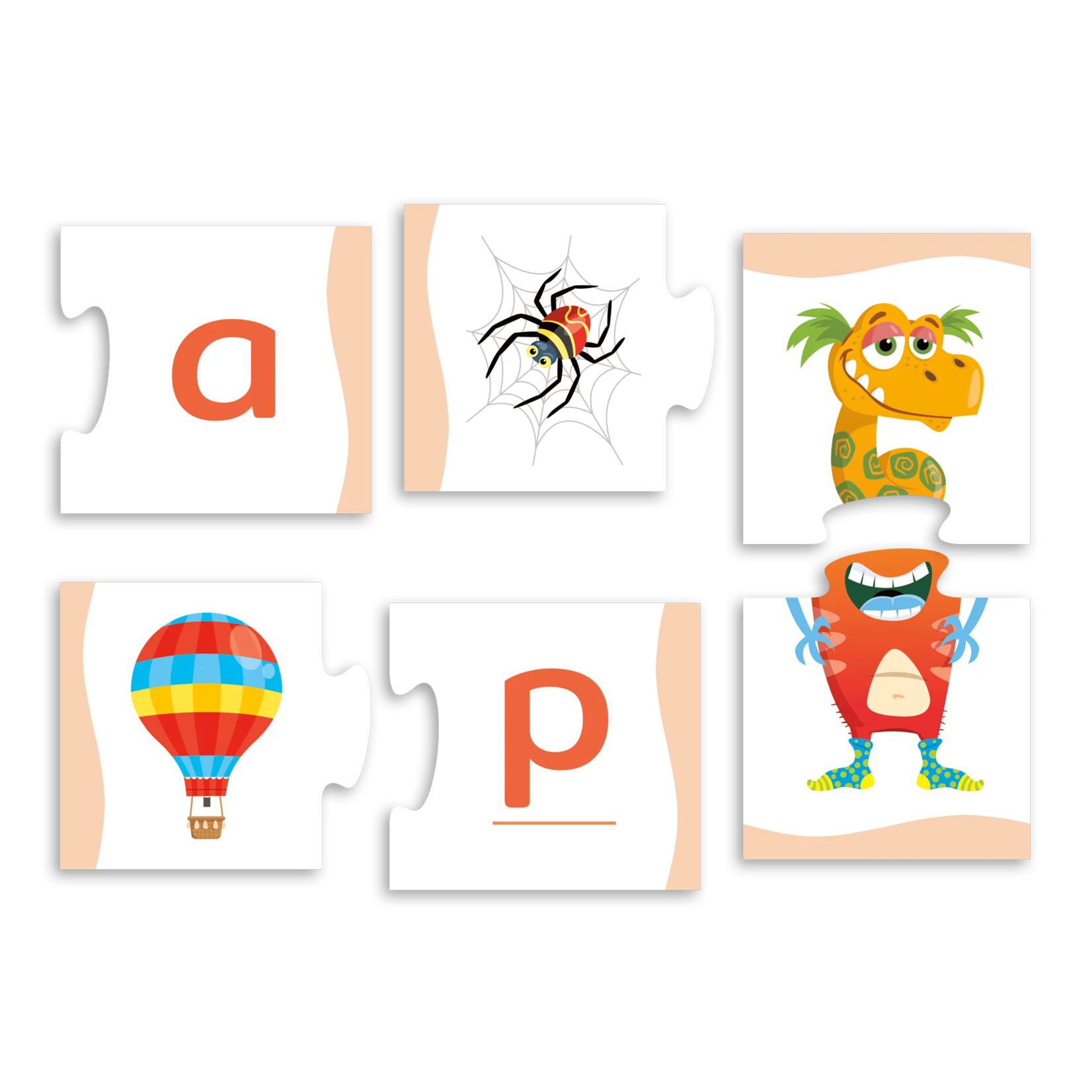 Placote Phono-Duos - 5 Premières lettres