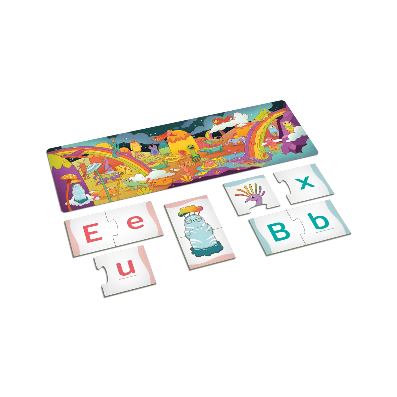 Placote Phono-Duos - 4 Lettres