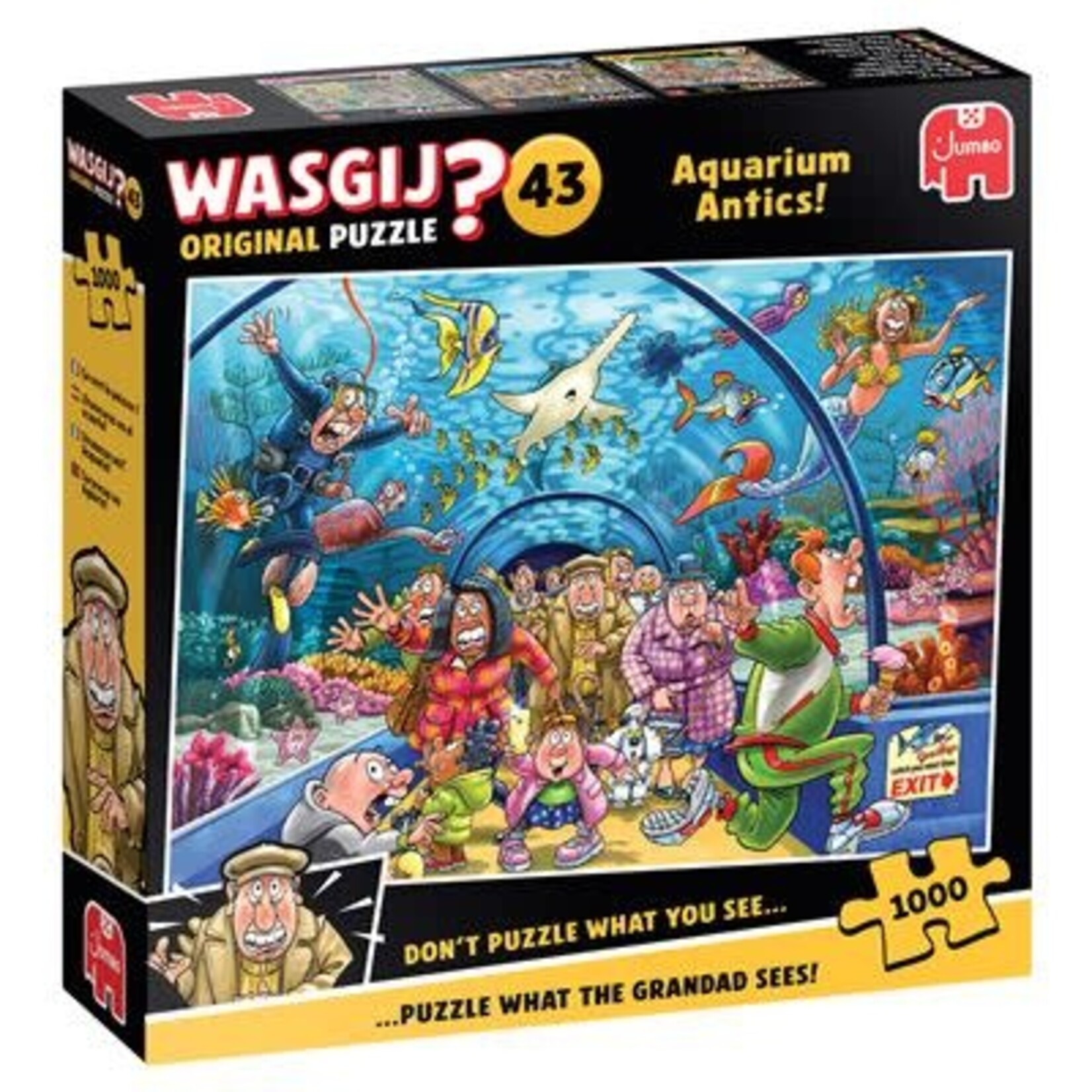 Jumbo Wasgij? 1000 - Original 43 - Aquarium Antics!