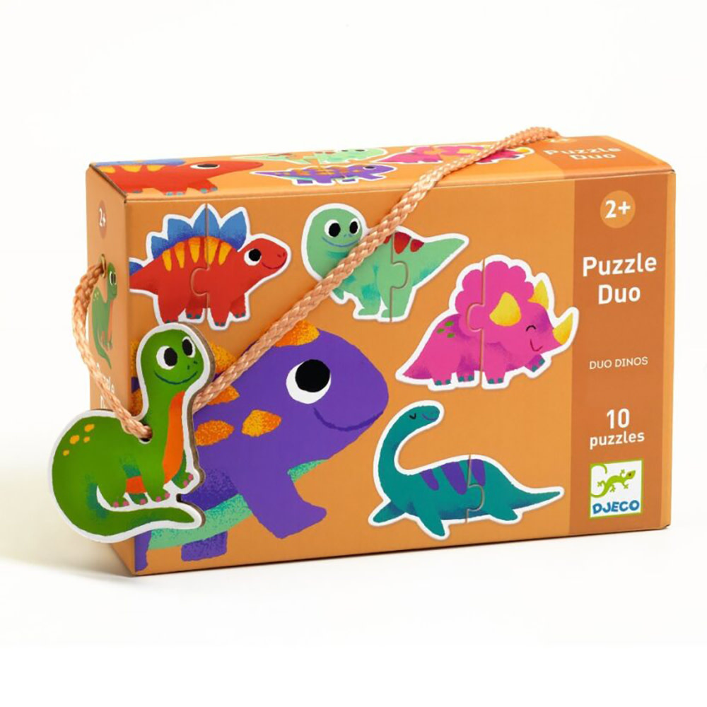 Djeco Djeco - Puzzle Duo - Dinos