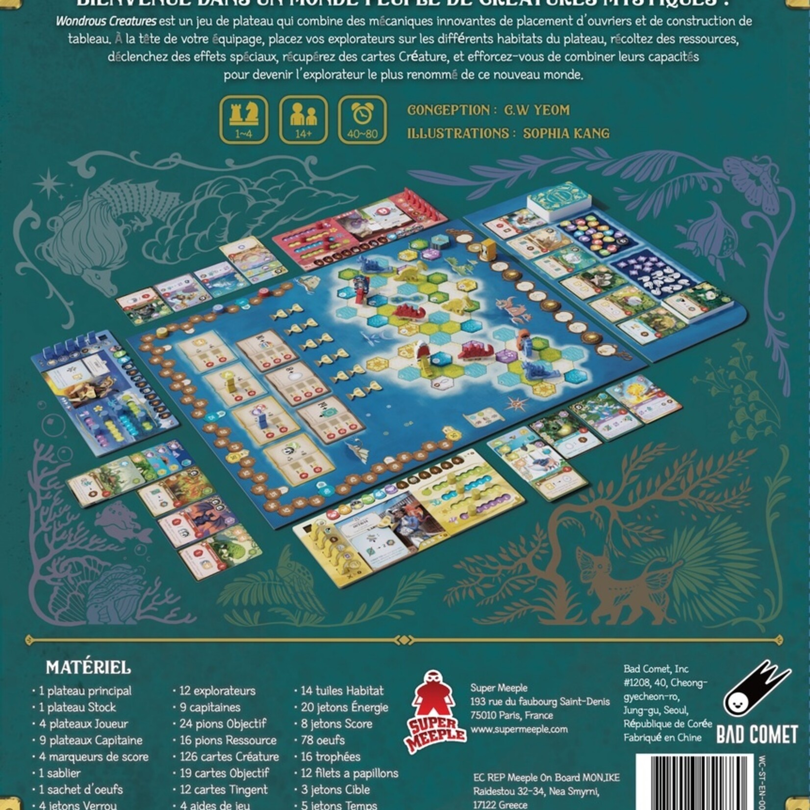 Super Meeple Wondrous Creatures (FR)