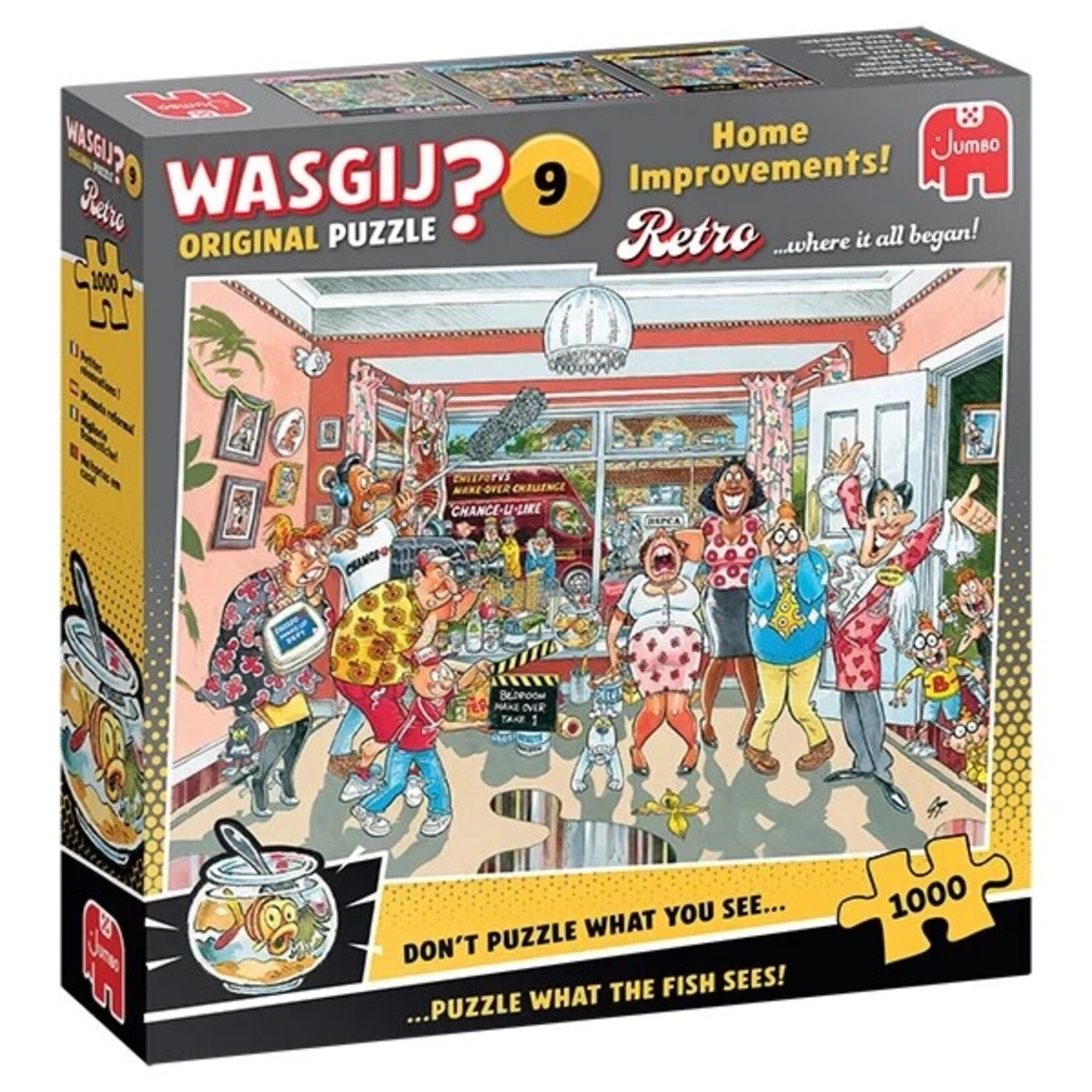 Jumbo Wasgij? 1000 - Original Retro 9 - Petites Rénovations !