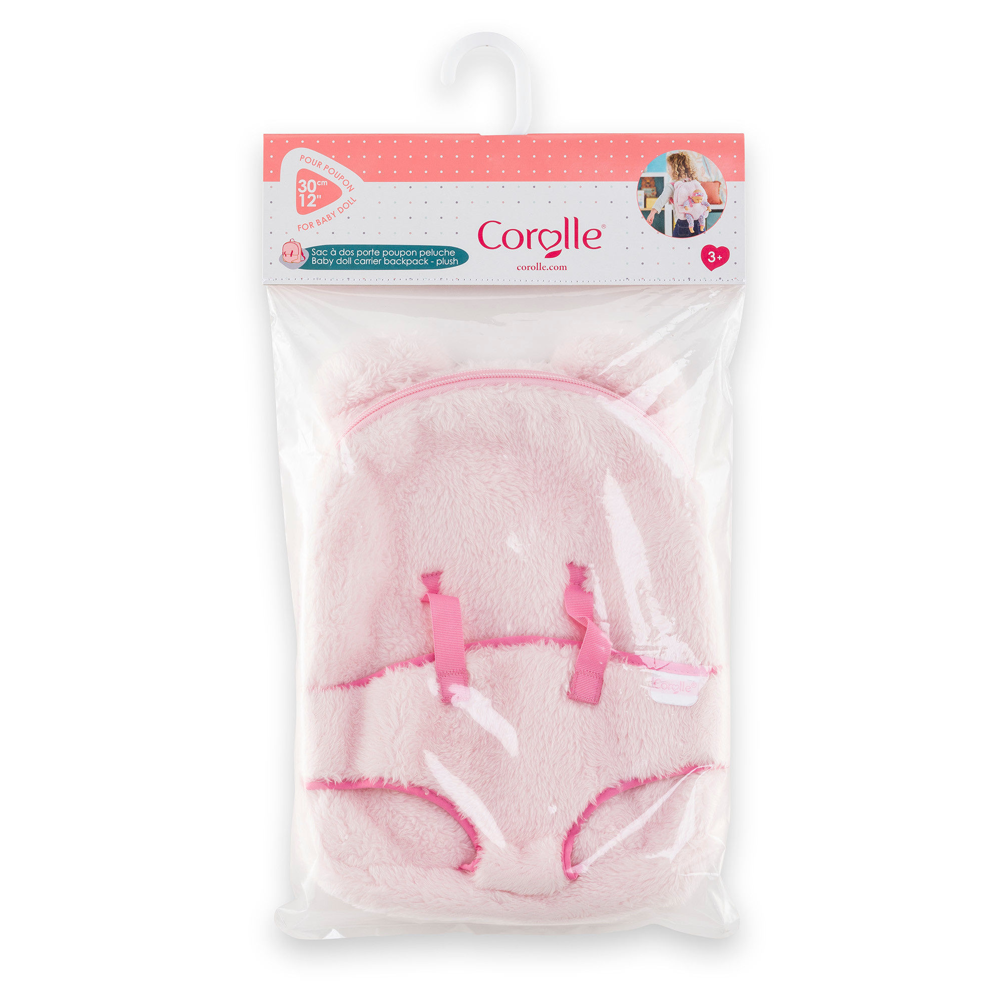 Corolle Corolle - Sac à dos porte poupon peluche