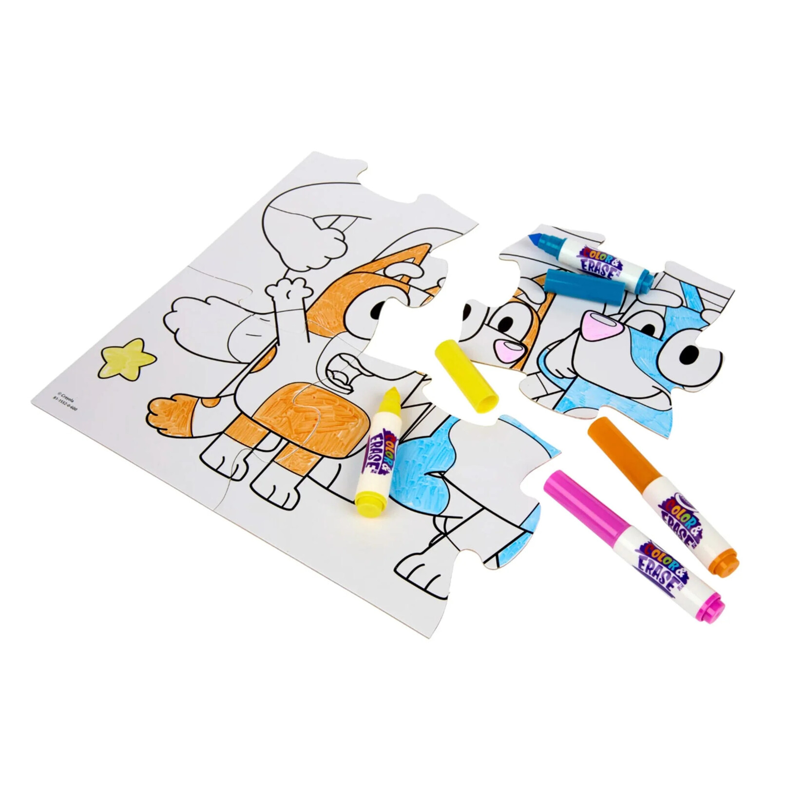 Crayola Crayola - Colorie et Efface - Bluey - Ensemble Casse-tête