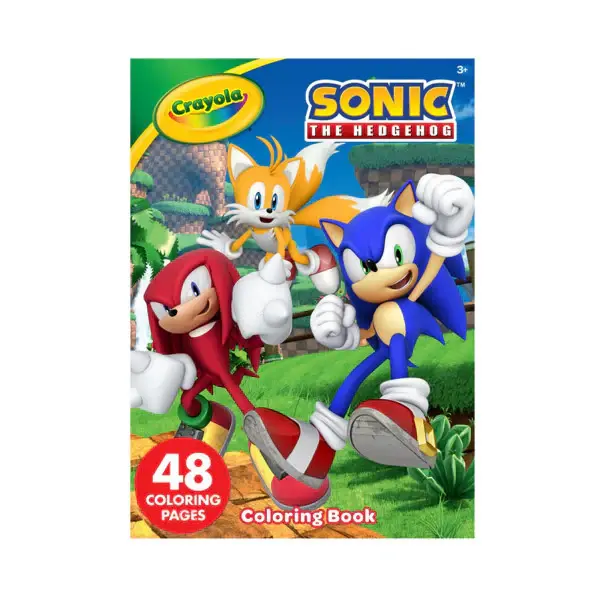 Crayola Crayola - Sonic The Hedgehog - Cahier à colorier 48 Pages