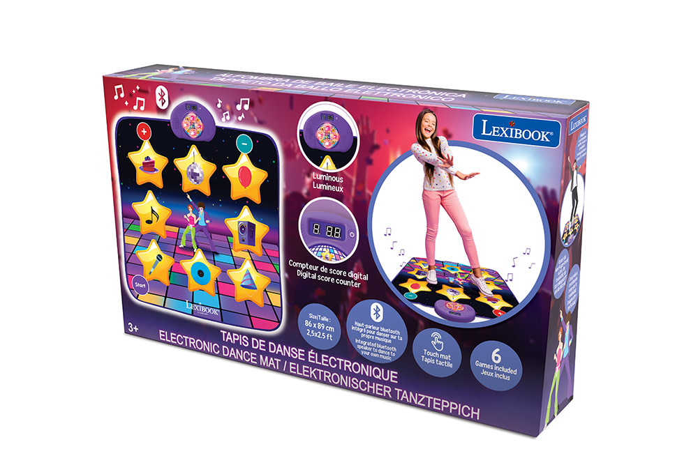 lexibook Tapis de danse électronique