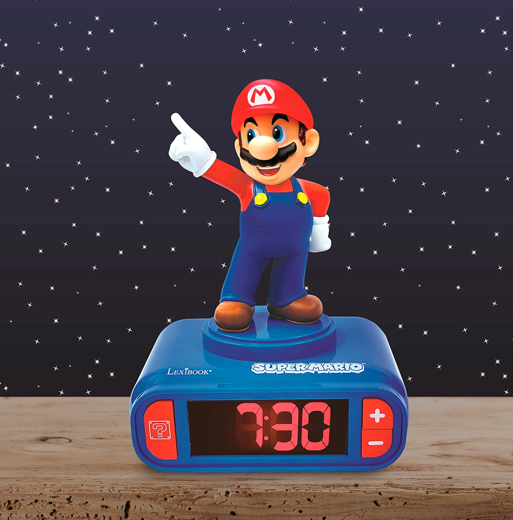 lexibook Réveil veilleuse - Super Mario
