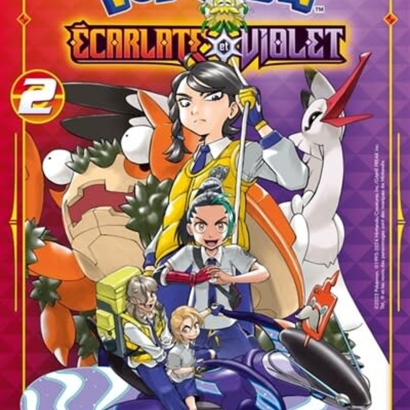 Kurokawa Manga - Pokémon Écarlate & Violet Tome 02