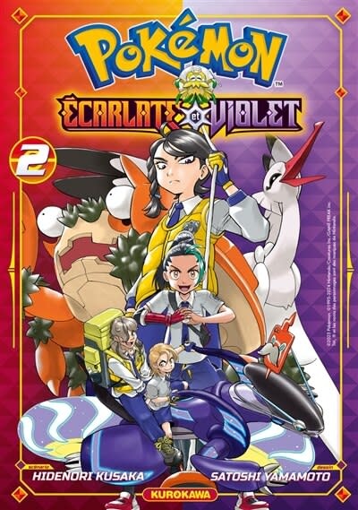 Kurokawa Manga - Pokémon - Écarlate & Violet Tome 02