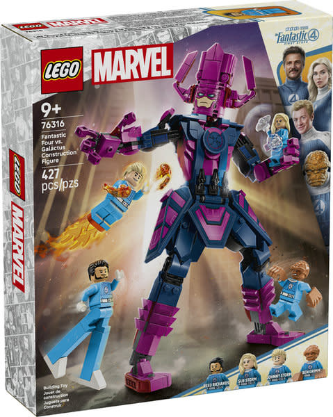 Lego Lego 76316 Marvel - Les Quatre Fantastiques contre la figurine à construire de Galactus