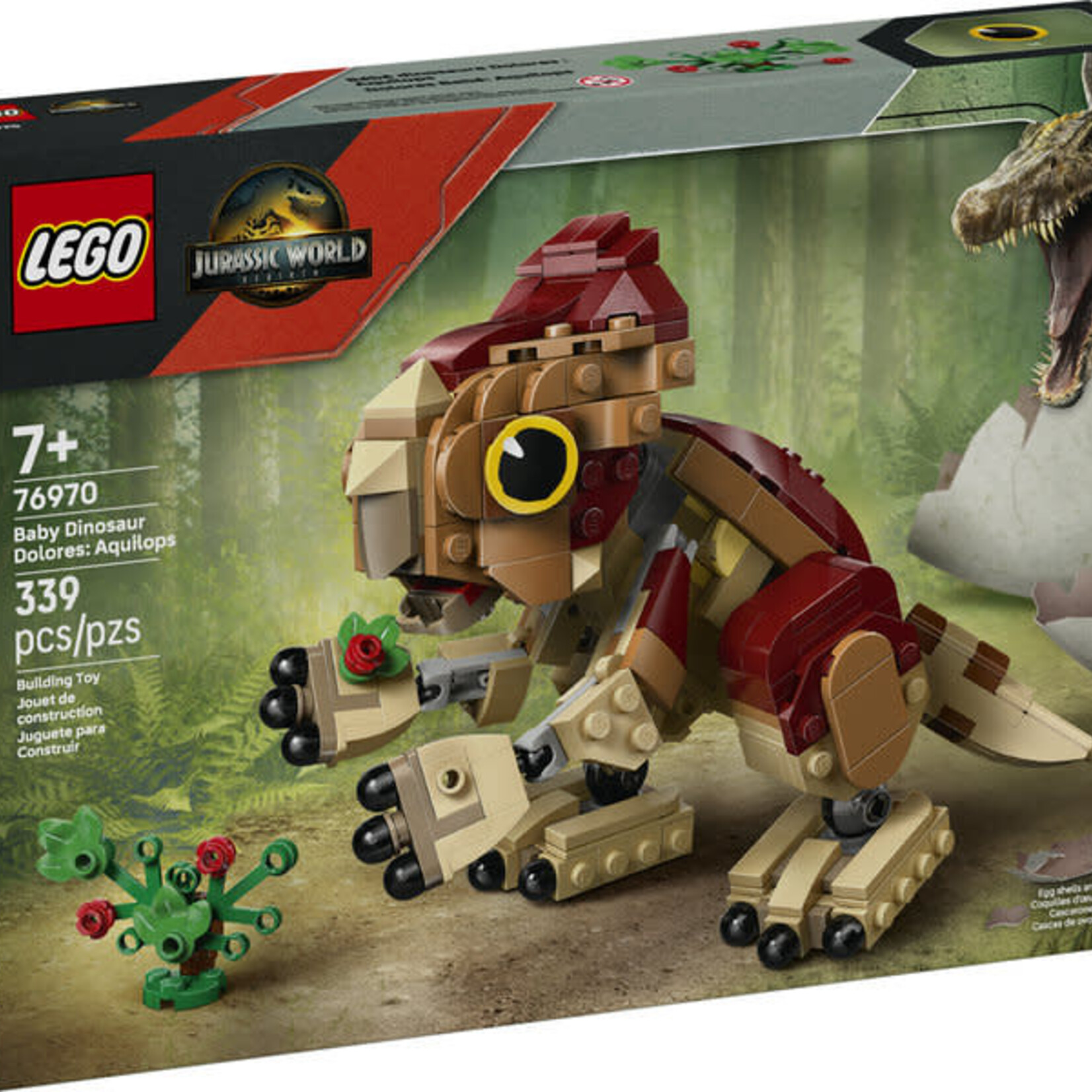 Lego Lego 76970 Jurassic World - Bébé dinosaure Dolores - Aquilops
