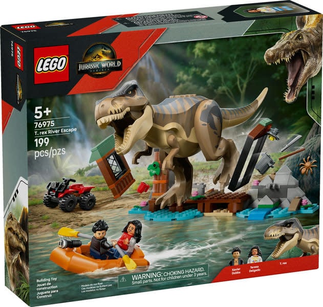 Lego Lego 76975 Jurassic World - L’évasion sur la rivière du T.rex