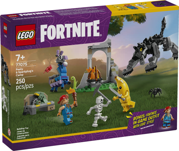 Lego Lego 77075 Fortnite - Le camp de Peely et Sparkplug