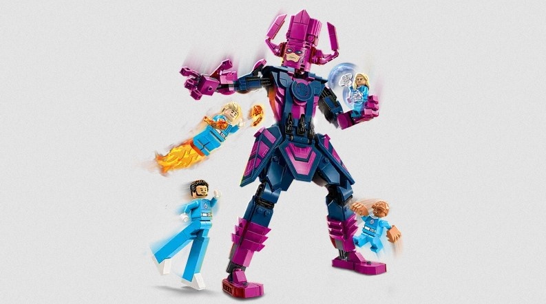 Lego Lego 76316 Marvel - Les Quatre Fantastiques contre la figurine à construire de Galactus