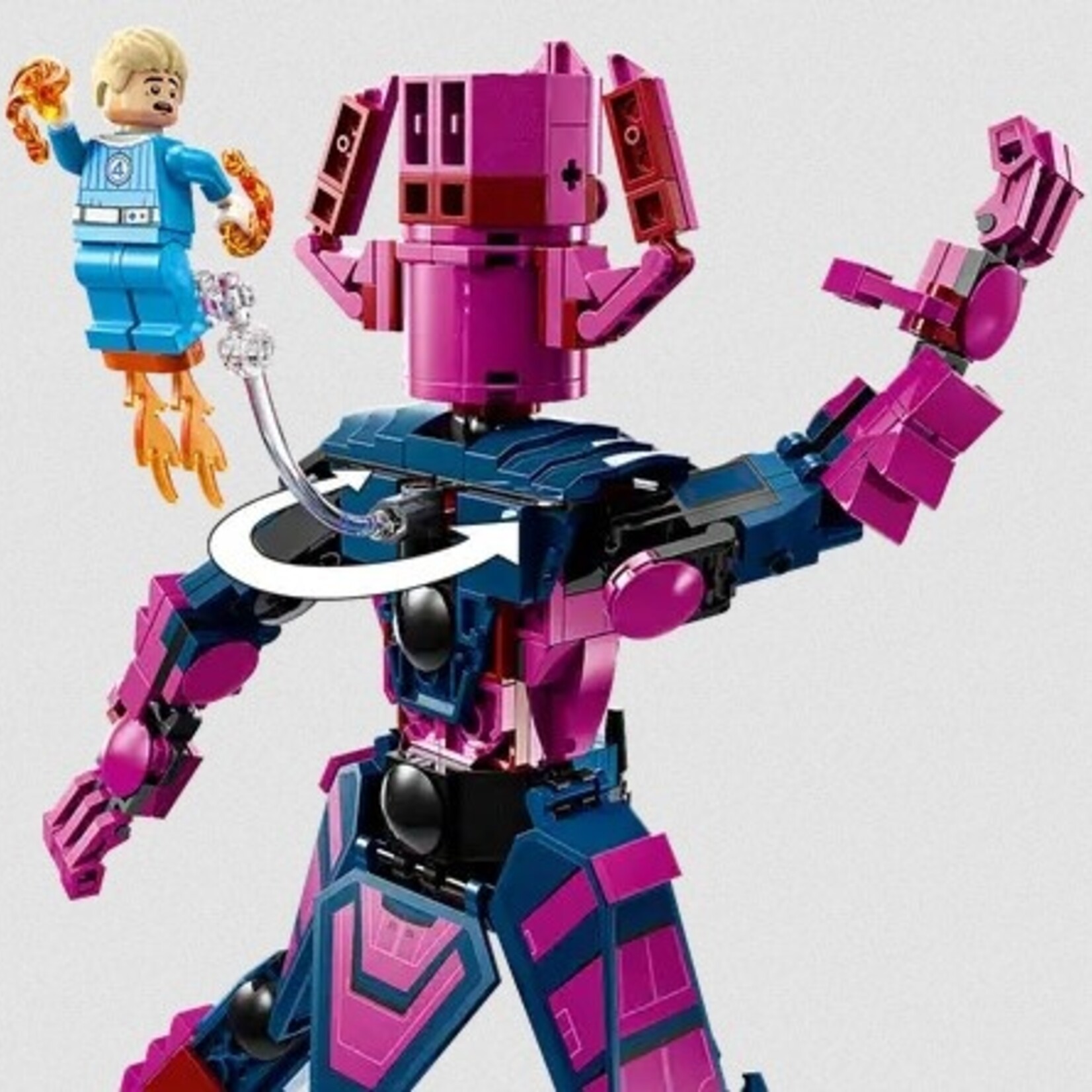 Lego Lego 76316 Marvel - Les Quatre Fantastiques contre la figurine à construire de Galactus