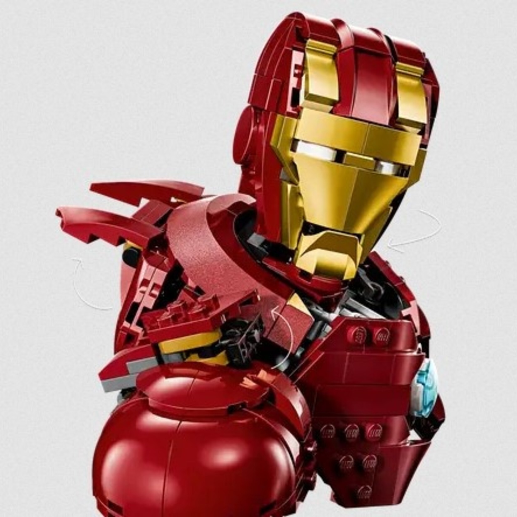 Lego Lego 76327 Marvel - Le buste d’Iron Man MK 4