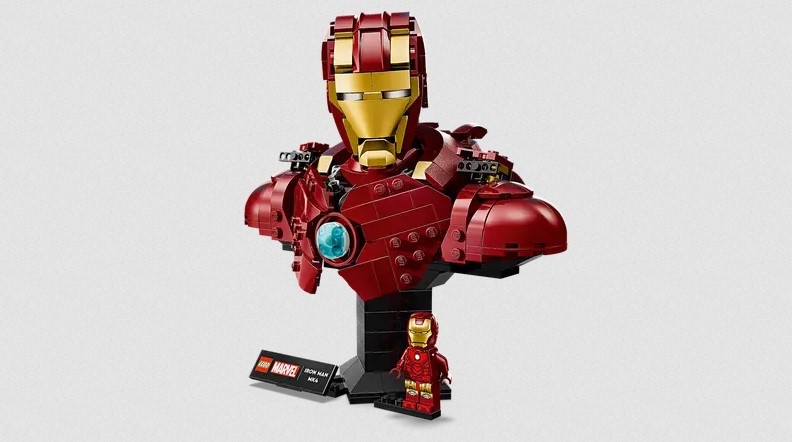 Lego Lego 76327 Marvel - Le buste d’Iron Man MK 4
