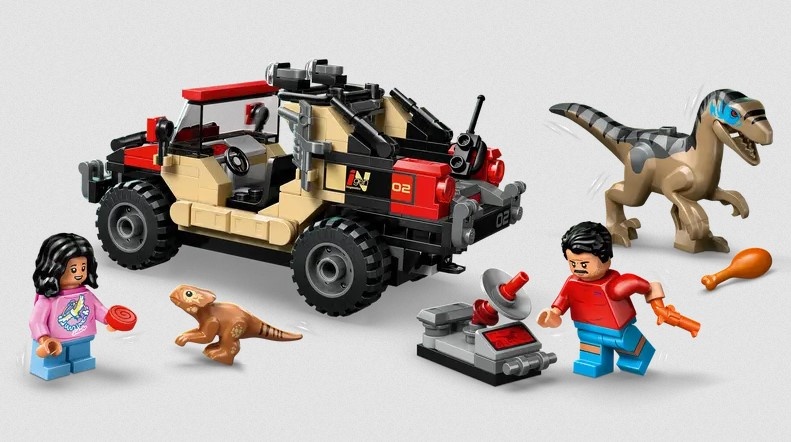 Lego Lego 76972 Jurassic World - L’évasion hors route du Raptor
