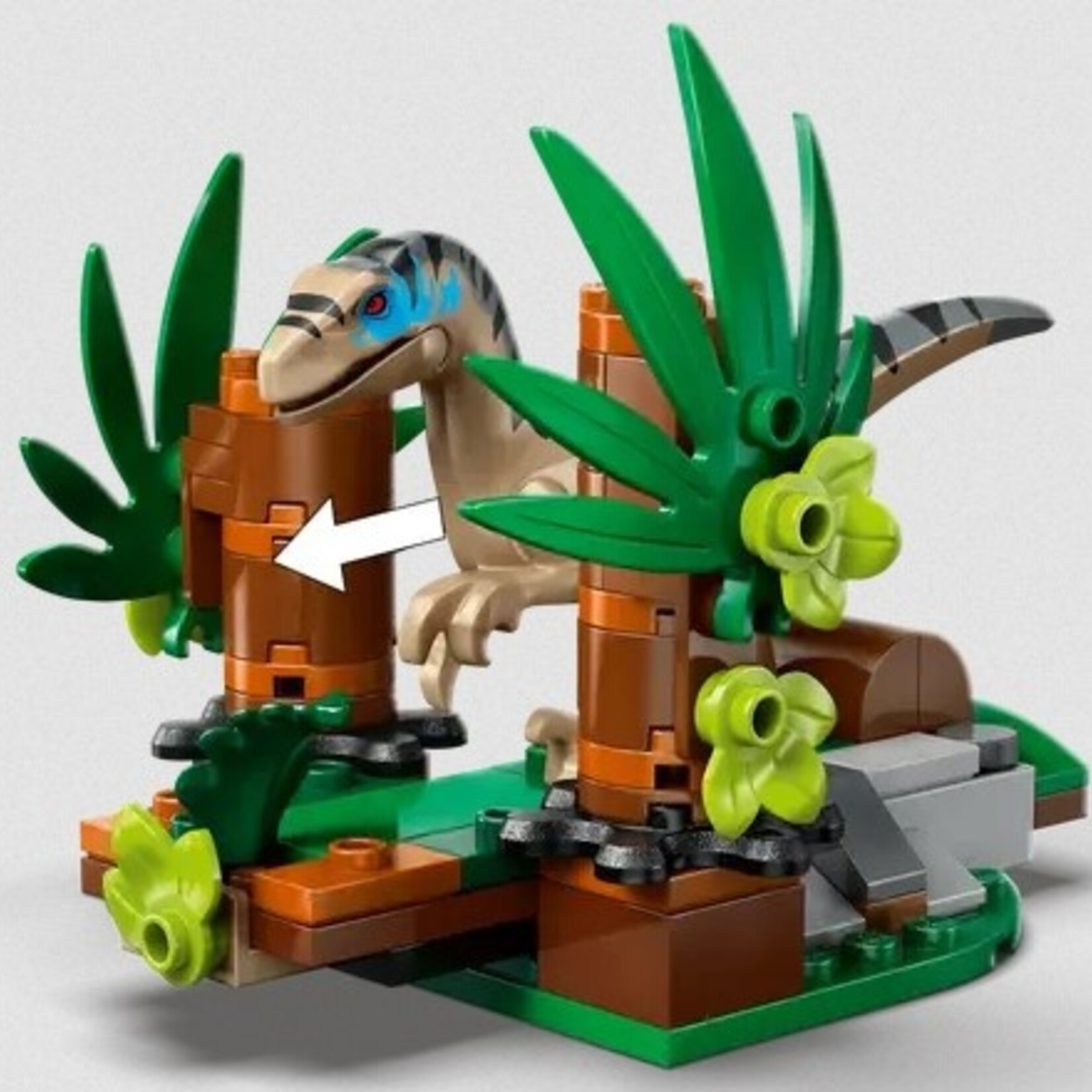 Lego Lego 76972 Jurassic World - L’évasion hors route du Raptor