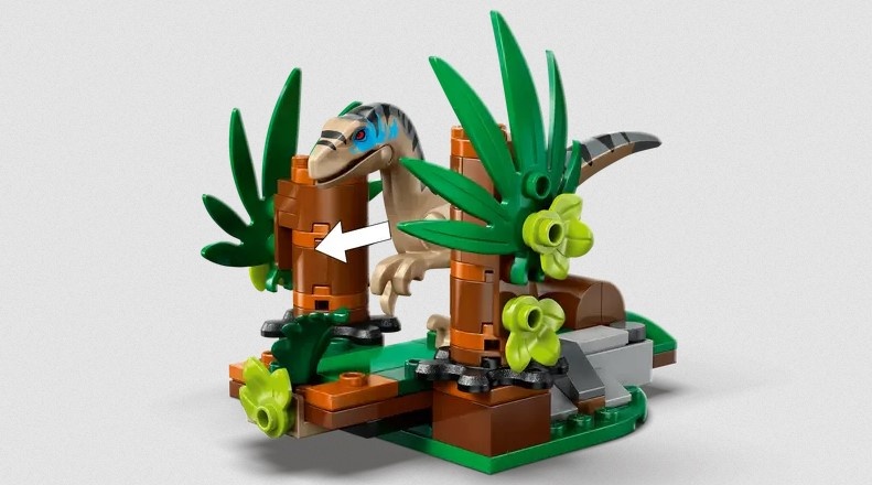 Lego Lego 76972 Jurassic World - L’évasion hors route du Raptor