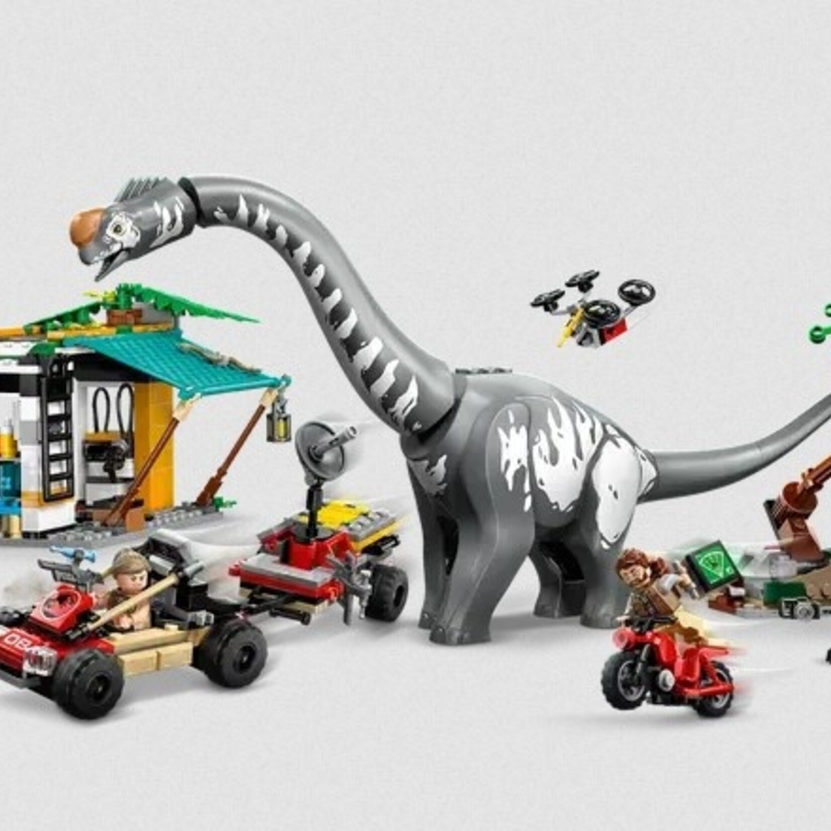 Lego Lego 76973 Jurassic World - Mission de suivi du Raptor et du Titanosaure
