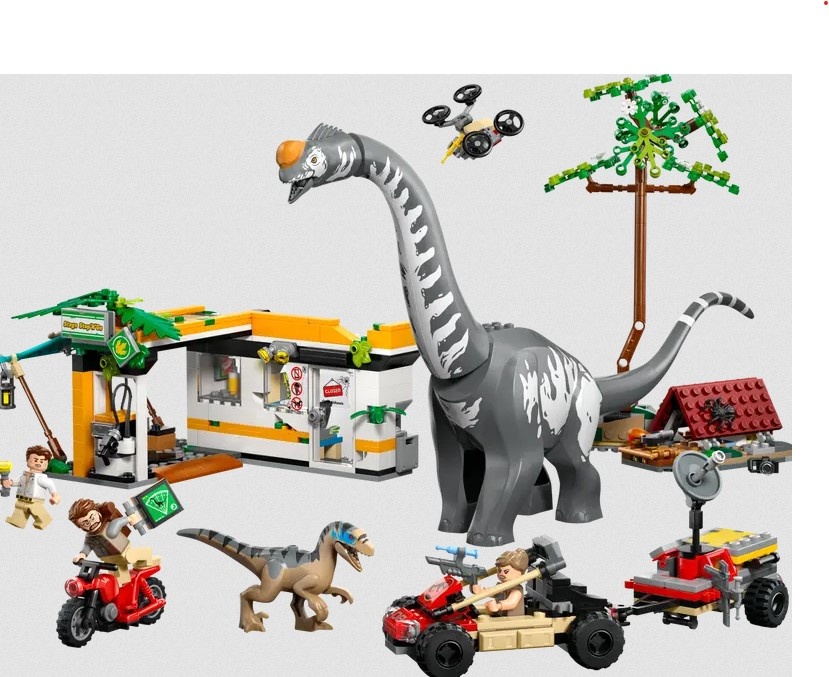 Lego Lego 76973 Jurassic World - Mission de suivi du Raptor et du Titanosaure