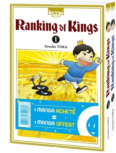 Ki-oon *****Manga - Ranking of Kings Pack Découverte