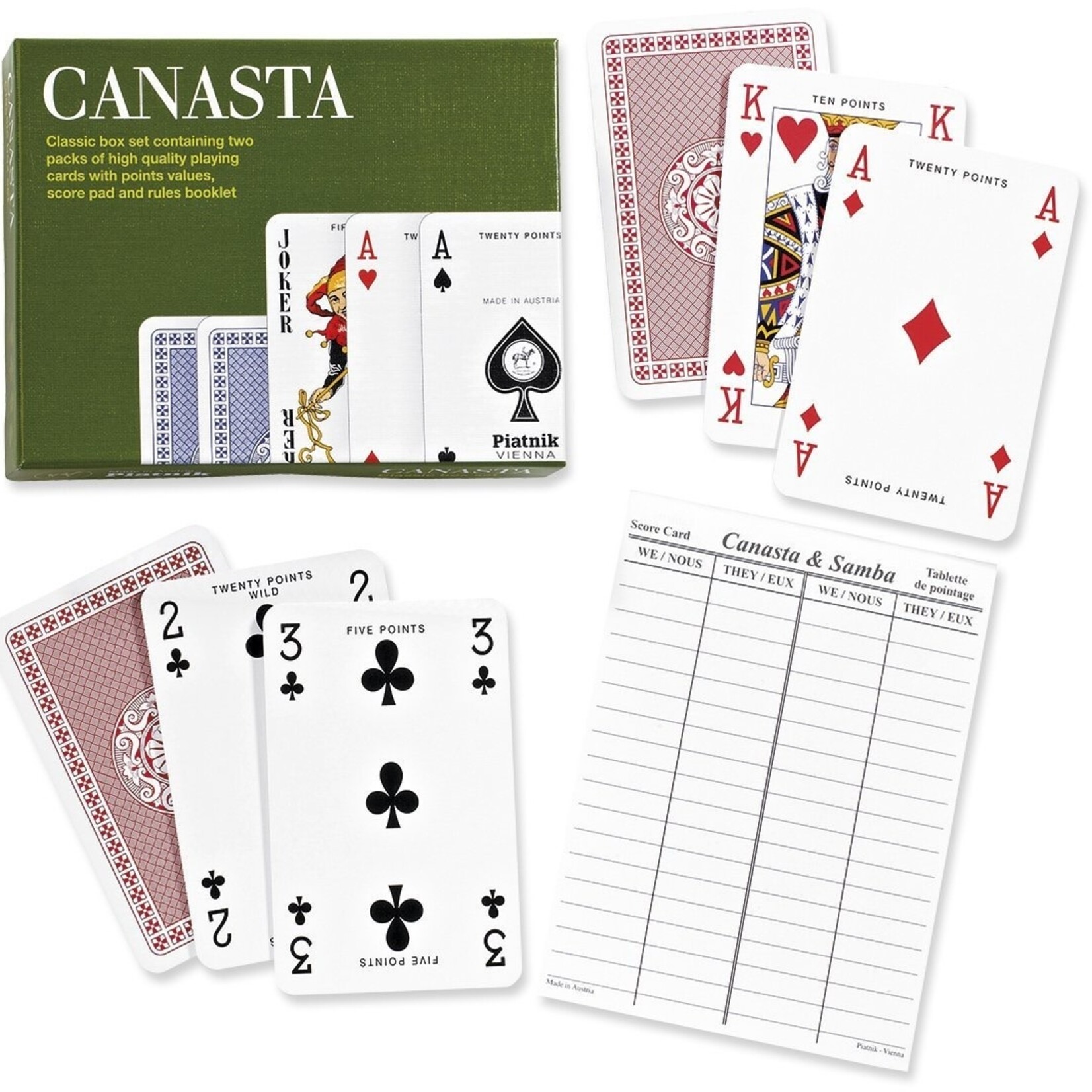Piatnik Piatnik - Canasta 2-Pack