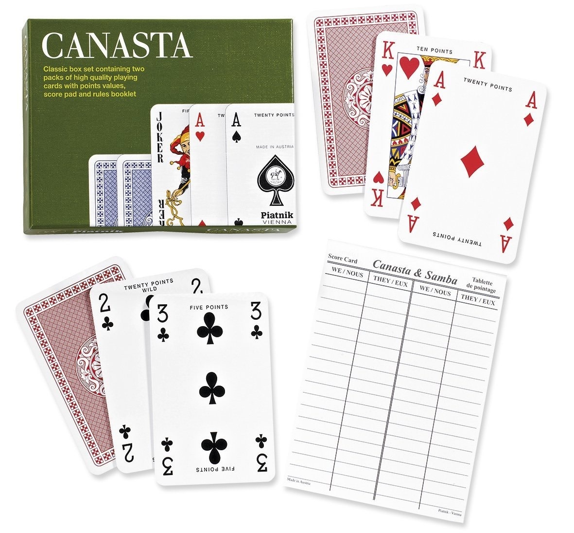 Piatnik Piatnik - Canasta 2-Pack