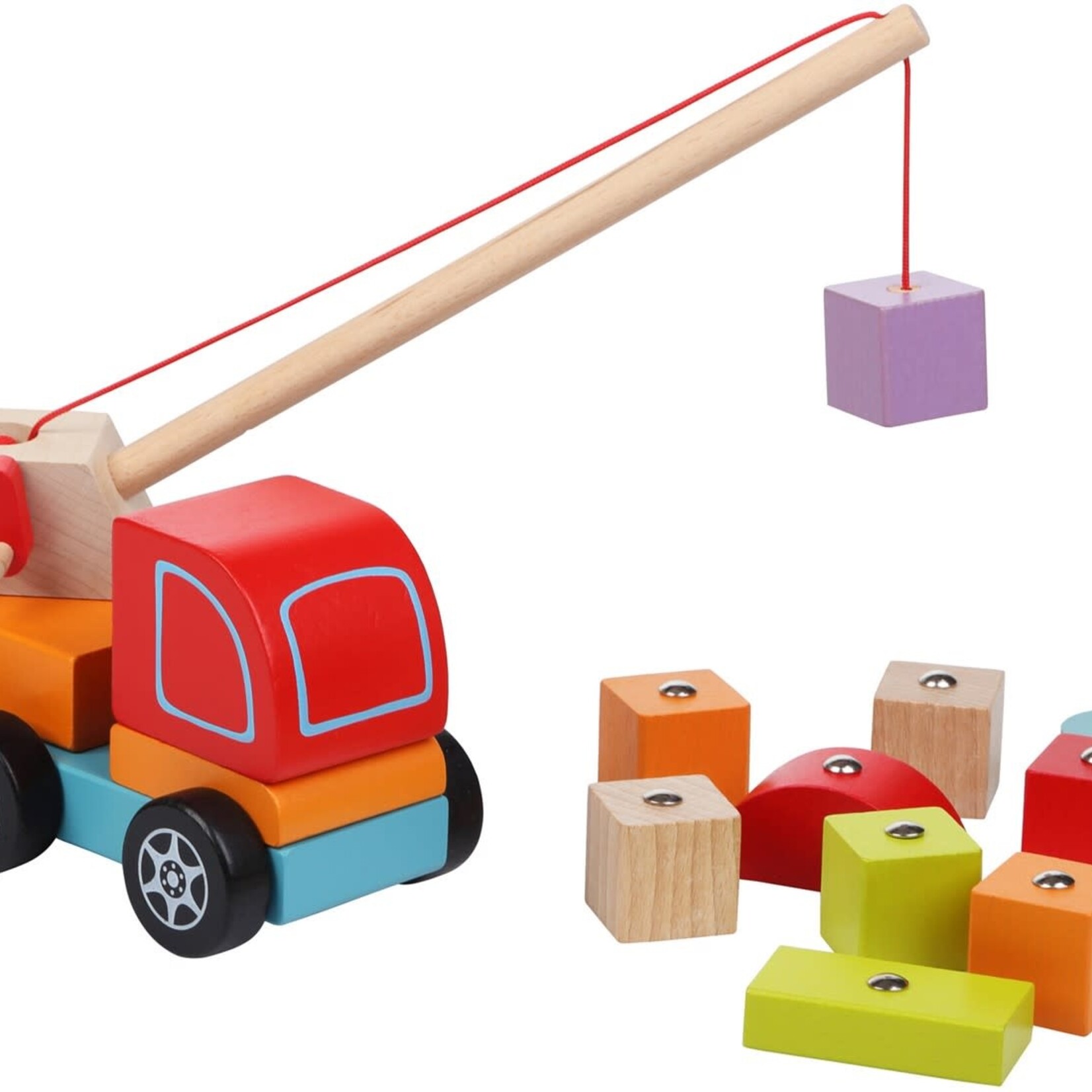 Cubika Cubika Camion-Grue en bois
