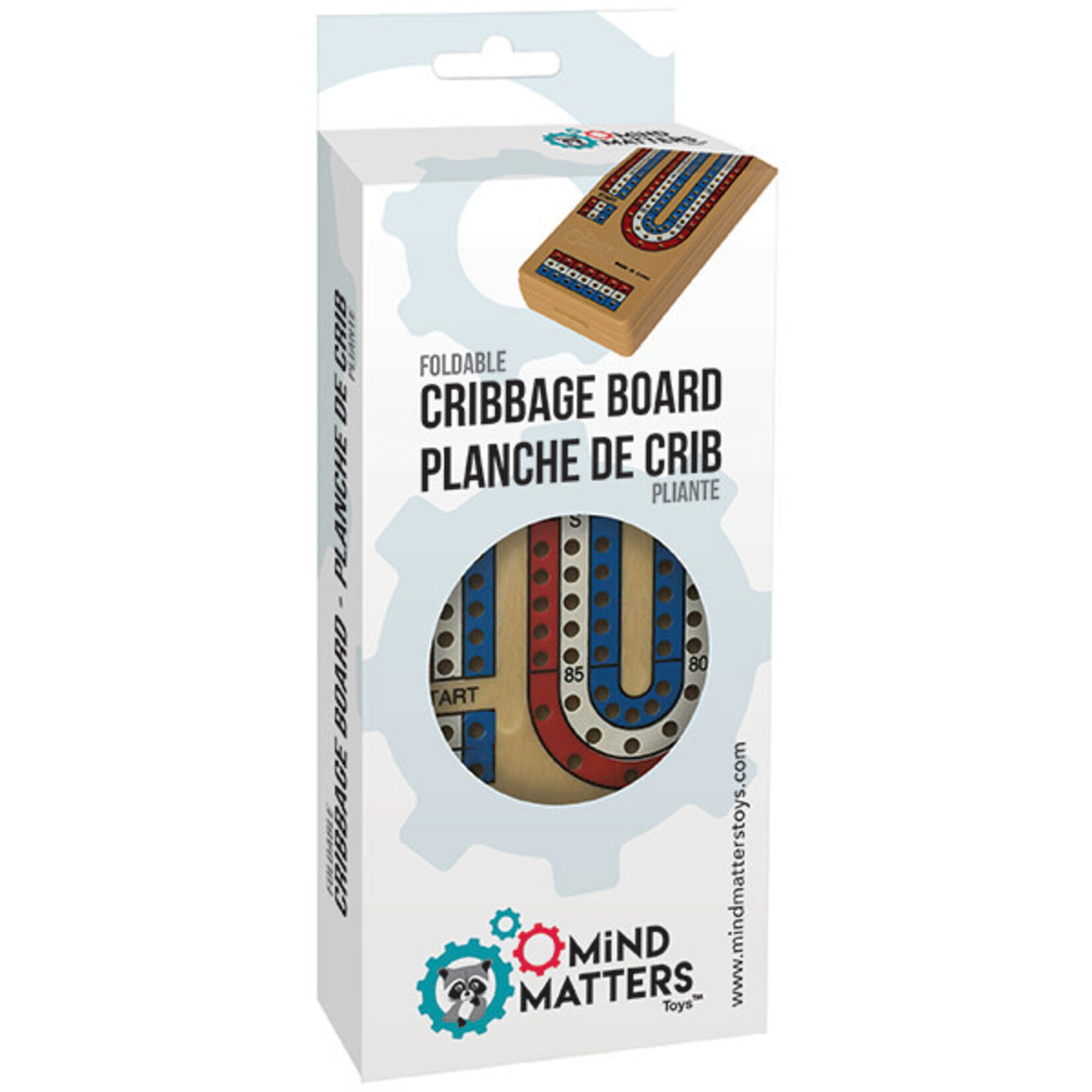 Mind Matters Toys Planche de crib pliante avec cartes