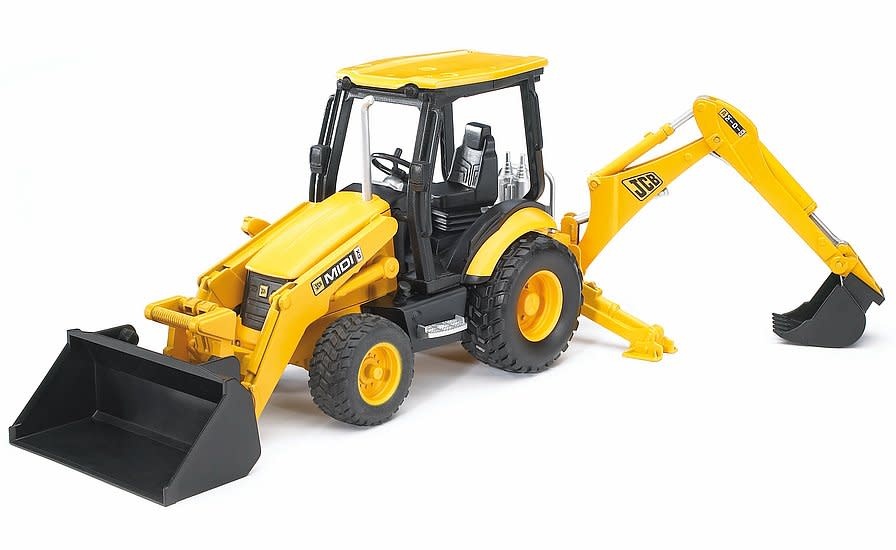 Bruder Bruder 02427 - Chargeuse-pelleteuse JCB MIDI CX