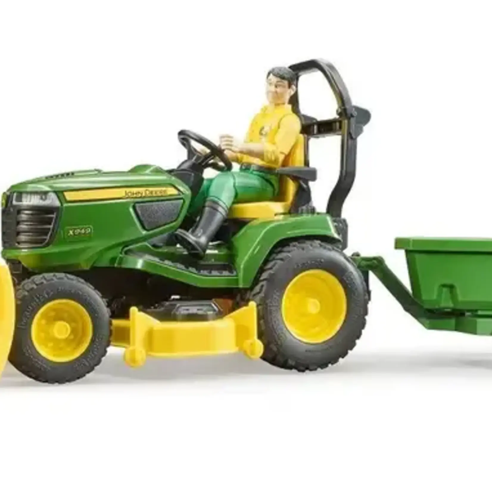 Bruder Bruder 09824 - Tracteur  avec remorque et  jardinier