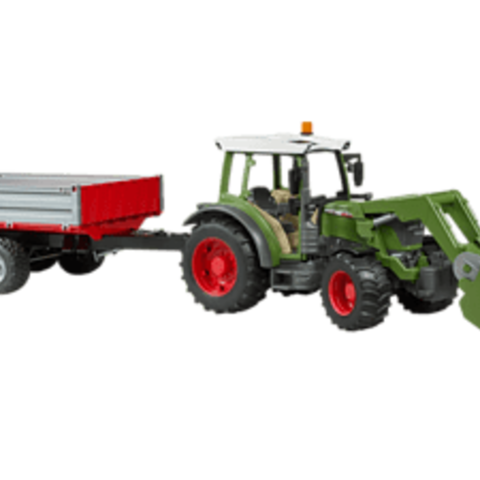 Bruder Bruder 02182 - Fendt with frontloader and tipping trailer