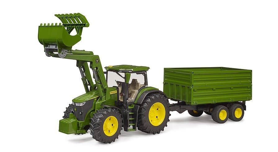 Bruder Bruder 09828 - John Deere avec remorque