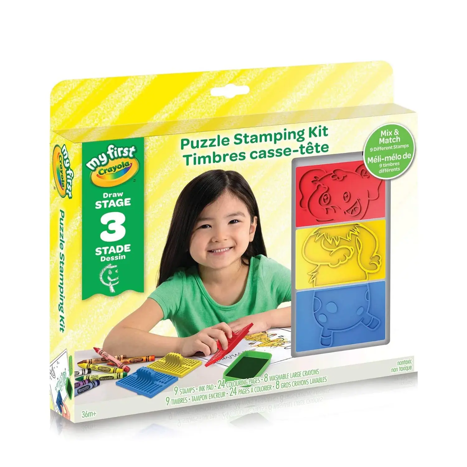 Crayola Crayola Timbres casse-tête avec encreur
