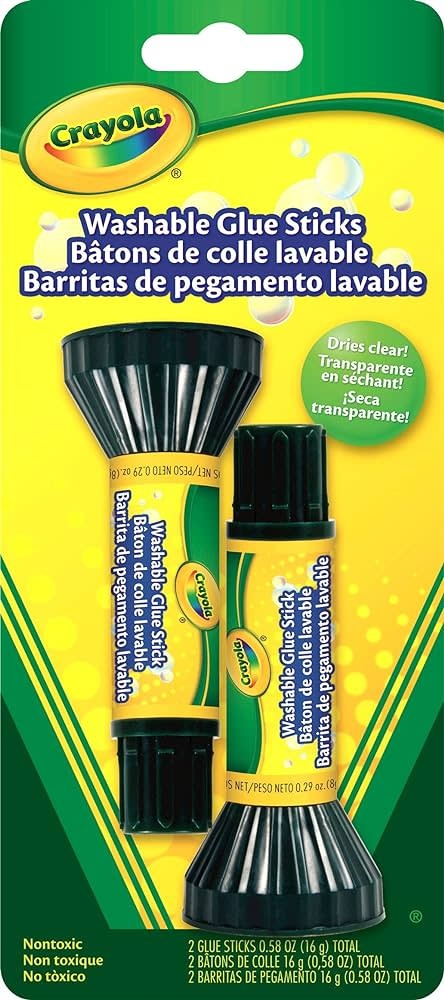Crayola Crayola - Bâtons de colle lavable