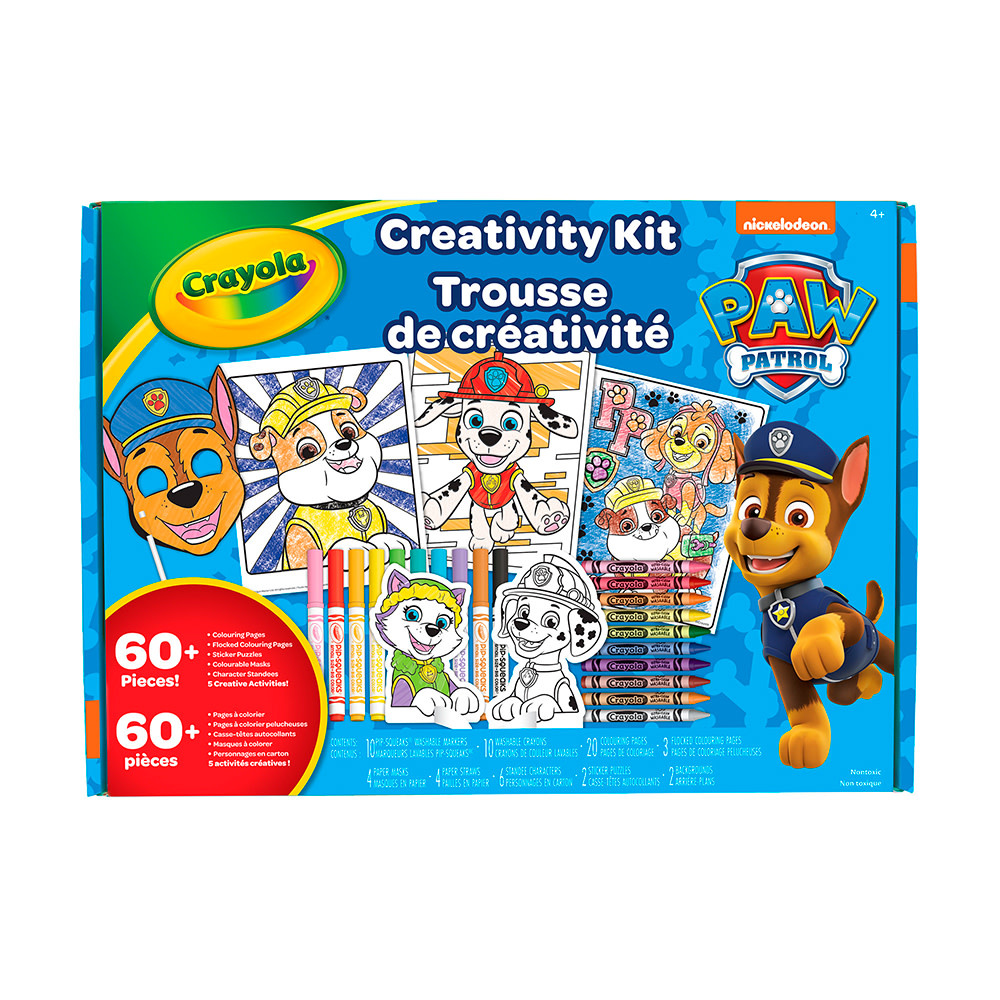 Crayola Crayola Paw Patrol  5 en 1 trousse de créativité