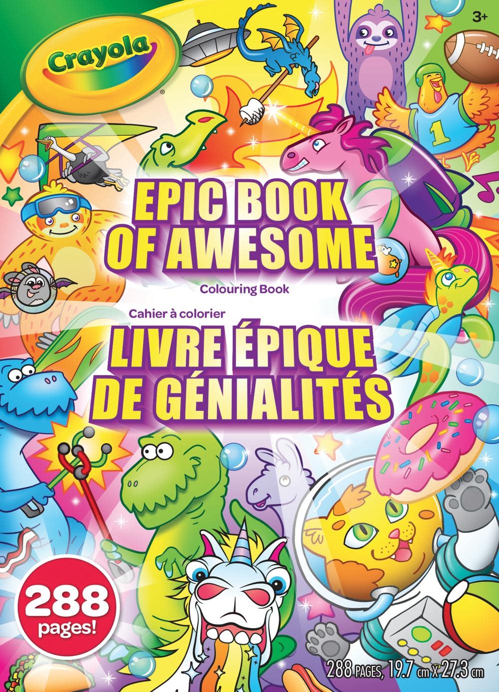 Crayola Crayola- cahier à colorier 288 pages