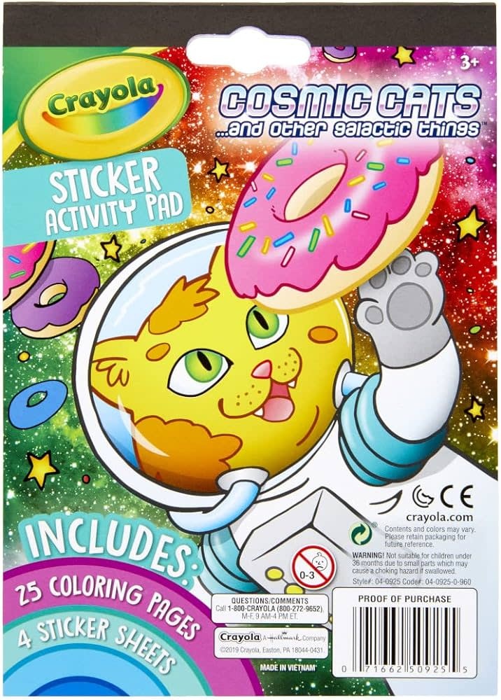 Crayola Crayola jeu de coloriage Chats cosmiques