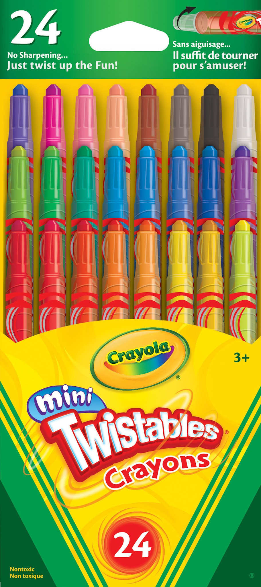 Crayola Crayola 24 Mini Twistables