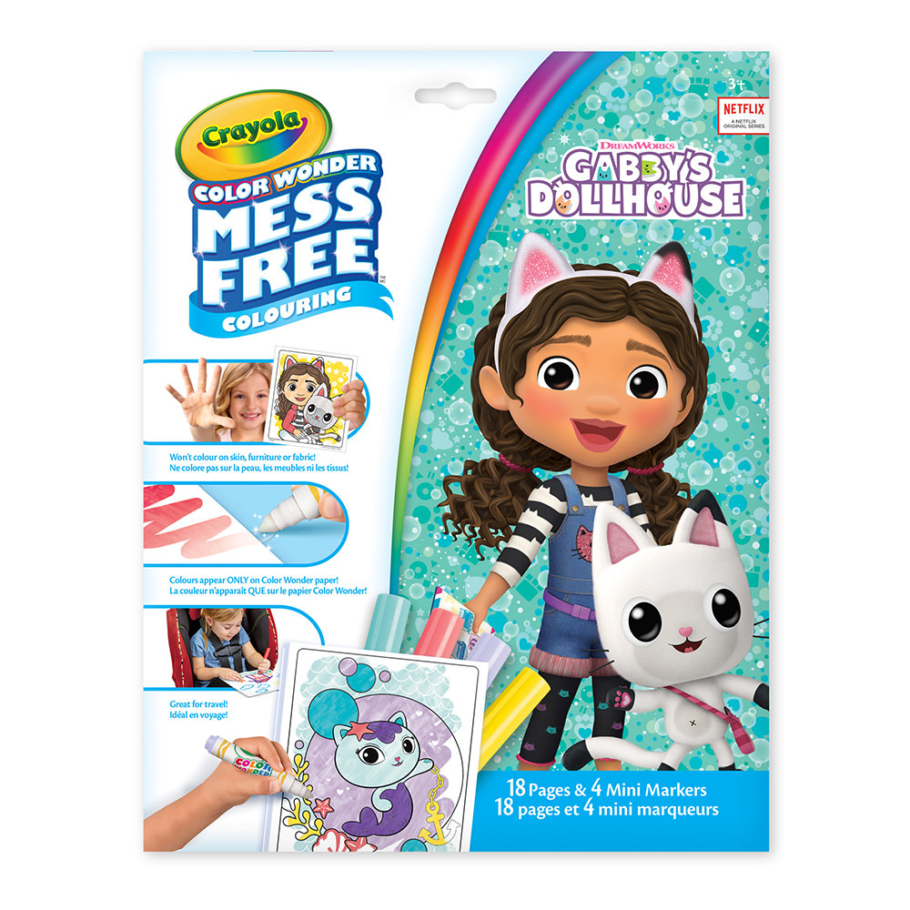 Crayola Crayola - Color Wonder ensemble Gabby's Dollhouse
