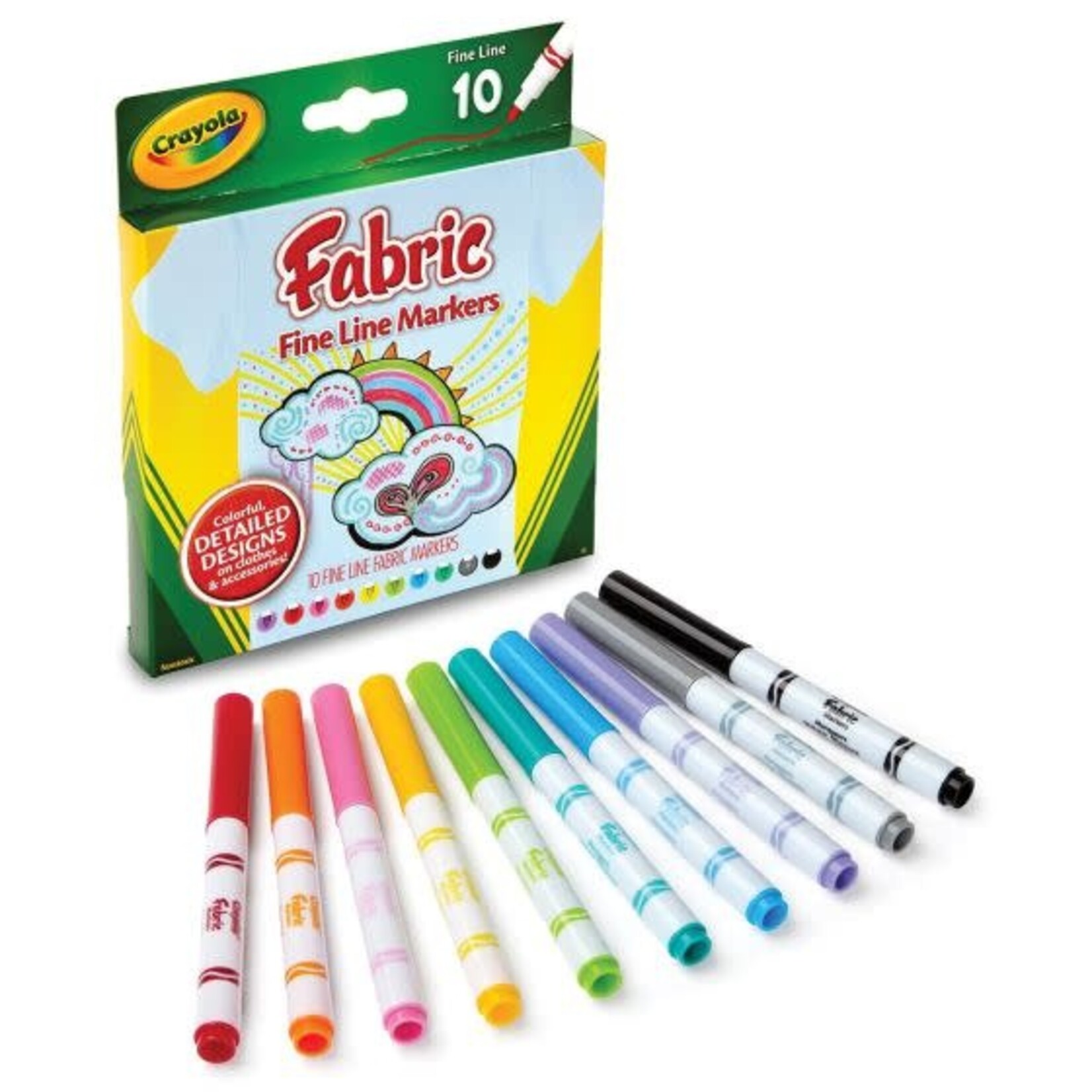 Crayola Crayola- marqueurs pour tissus