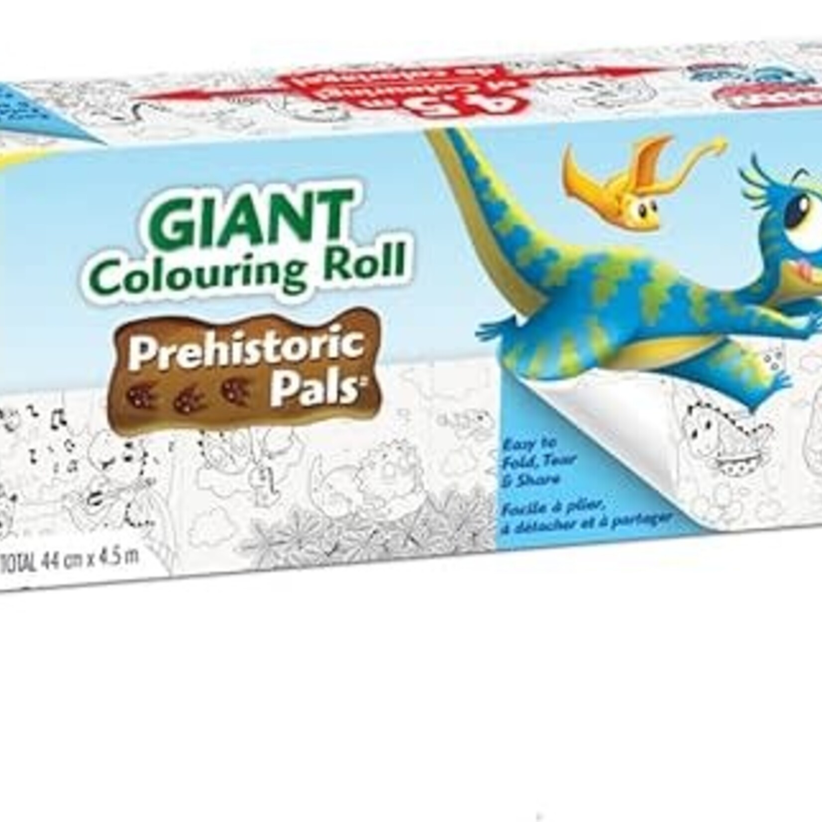 Crayola Crayola Rouleau de coloriage géant amis dinosaures