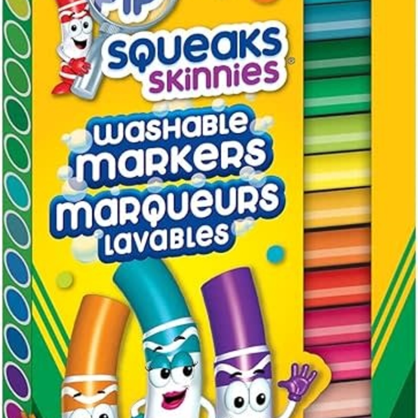 Crayola Crayola 24 Pip-Squeaks ligne fine marqueurs lavables