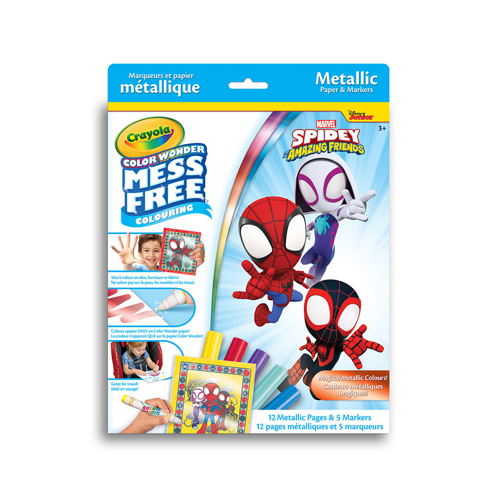 Crayola Crayola - Color Wonder ensemble Spidey et ses amis