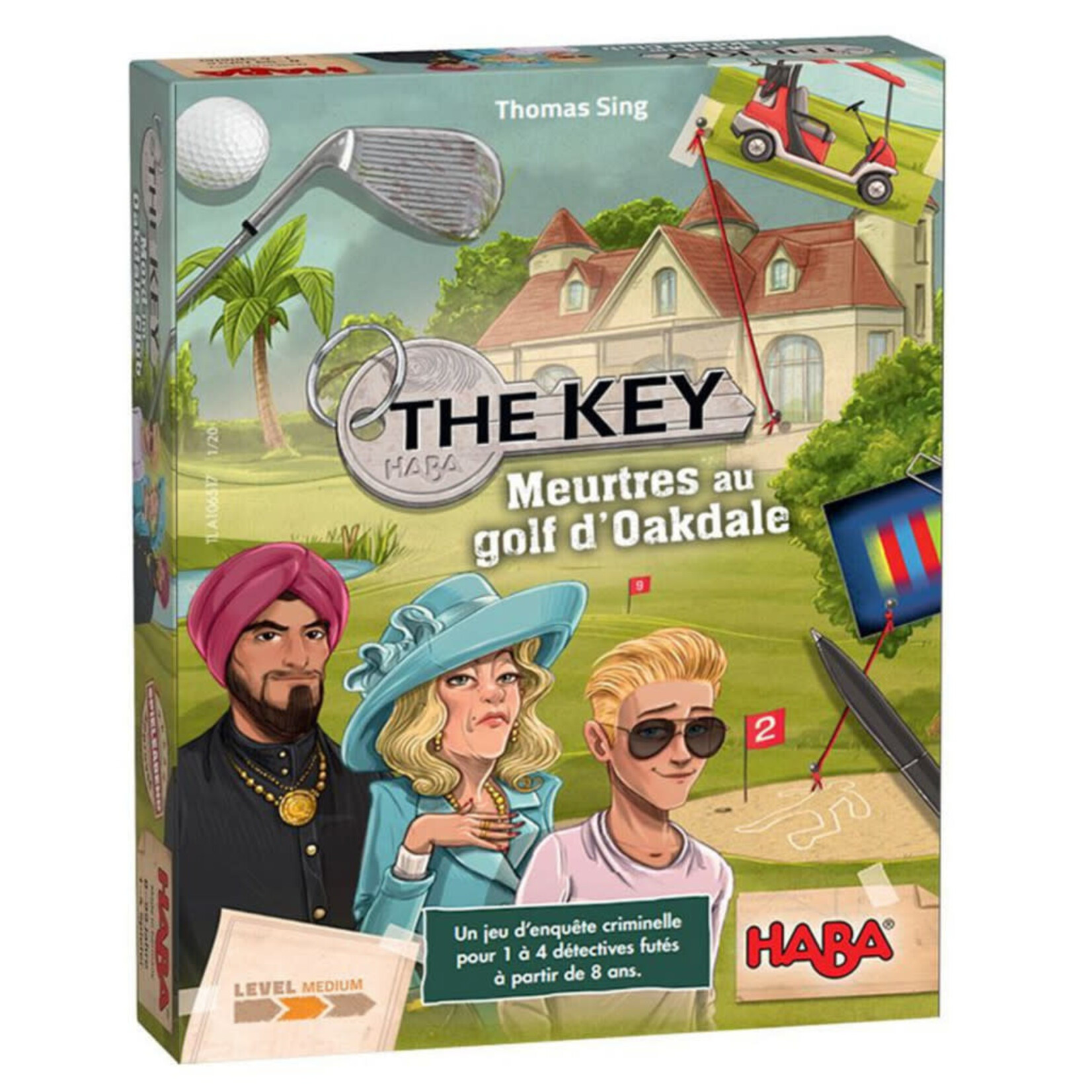 HABA *****The Key - Meurtres au Gold d'Oakdale