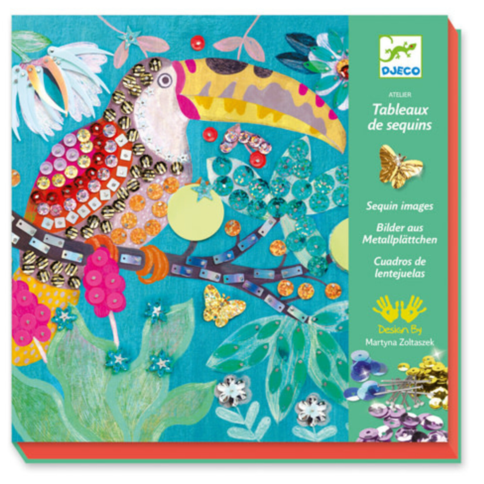 Djeco Djeco - Tableaux de Séquins - Flamboyants