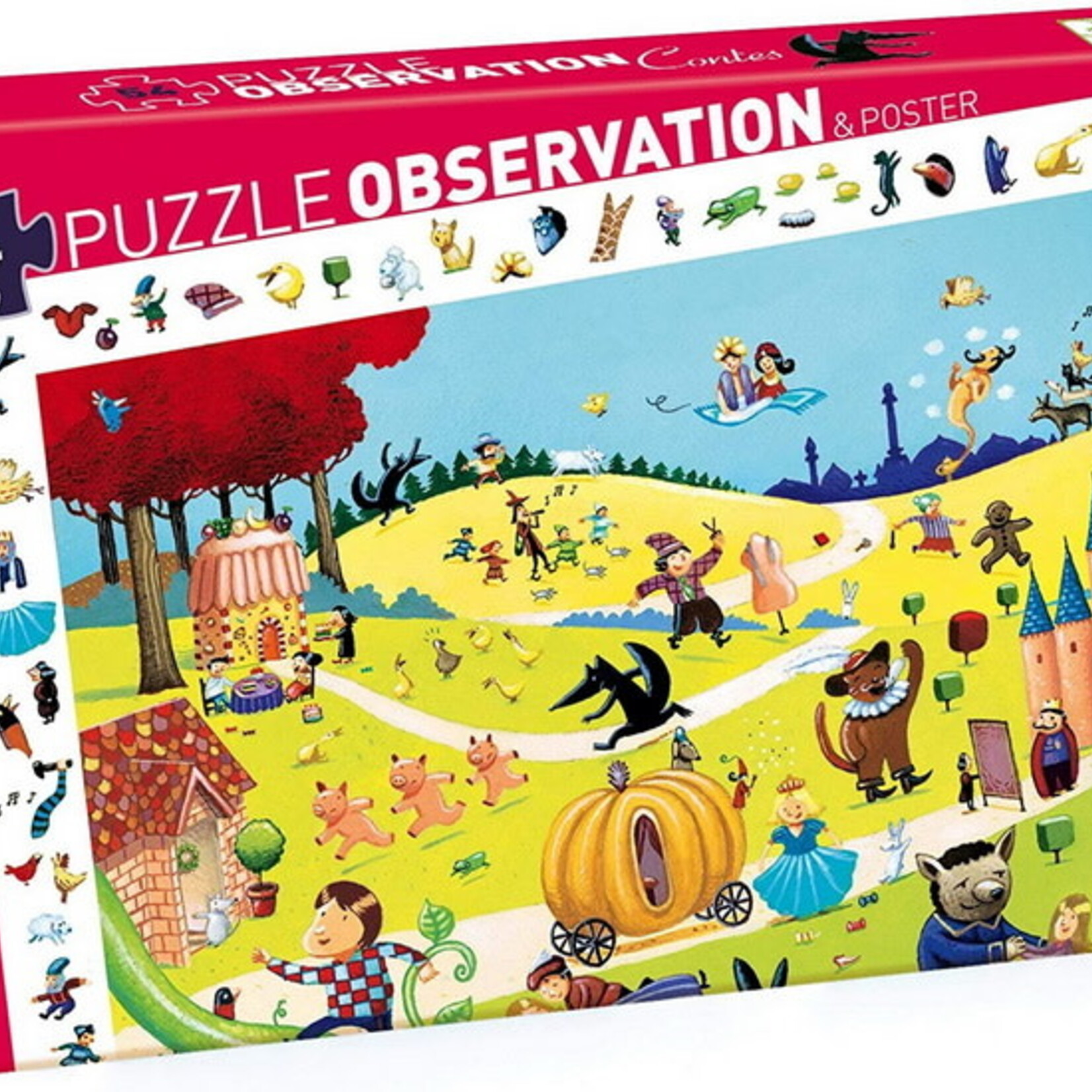 Djeco Djeco - Puzzle Observation 54 : Contes