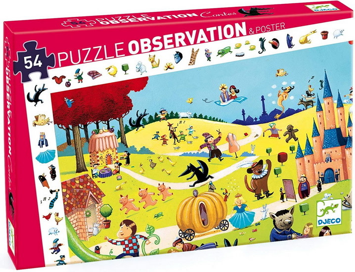 Djeco Djeco - Puzzle Observation 54 : Contes